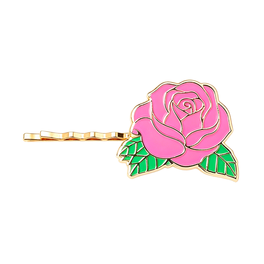 Soft Enamel Metal Hair Clips - Australia Promo Now