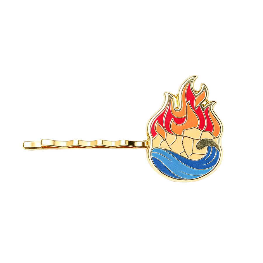 Hard Enamel Metal Hair Clips - Australia Promo Now