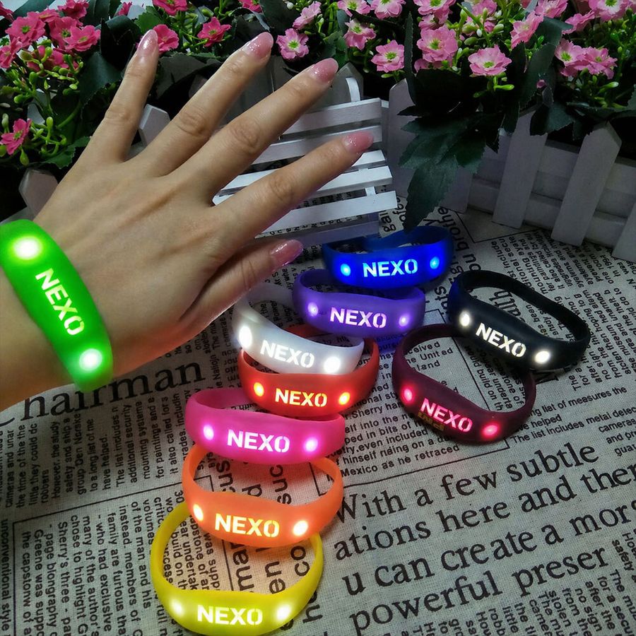 Light Up Silicone Wristbands - Australia Promo Now