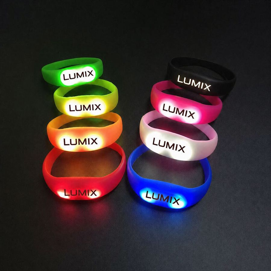 Light Up Silicone Wristbands - Australia Promo Now