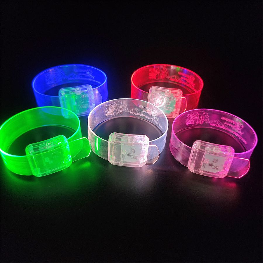 Light Up Plastic Wristbands - Australia Promo Now