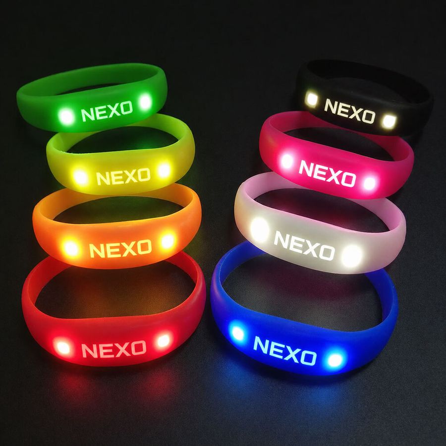 Light Up Silicone Wristbands - Australia Promo Now