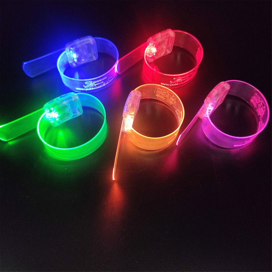 Light Up Plastic Wristbands - Australia Promo Now