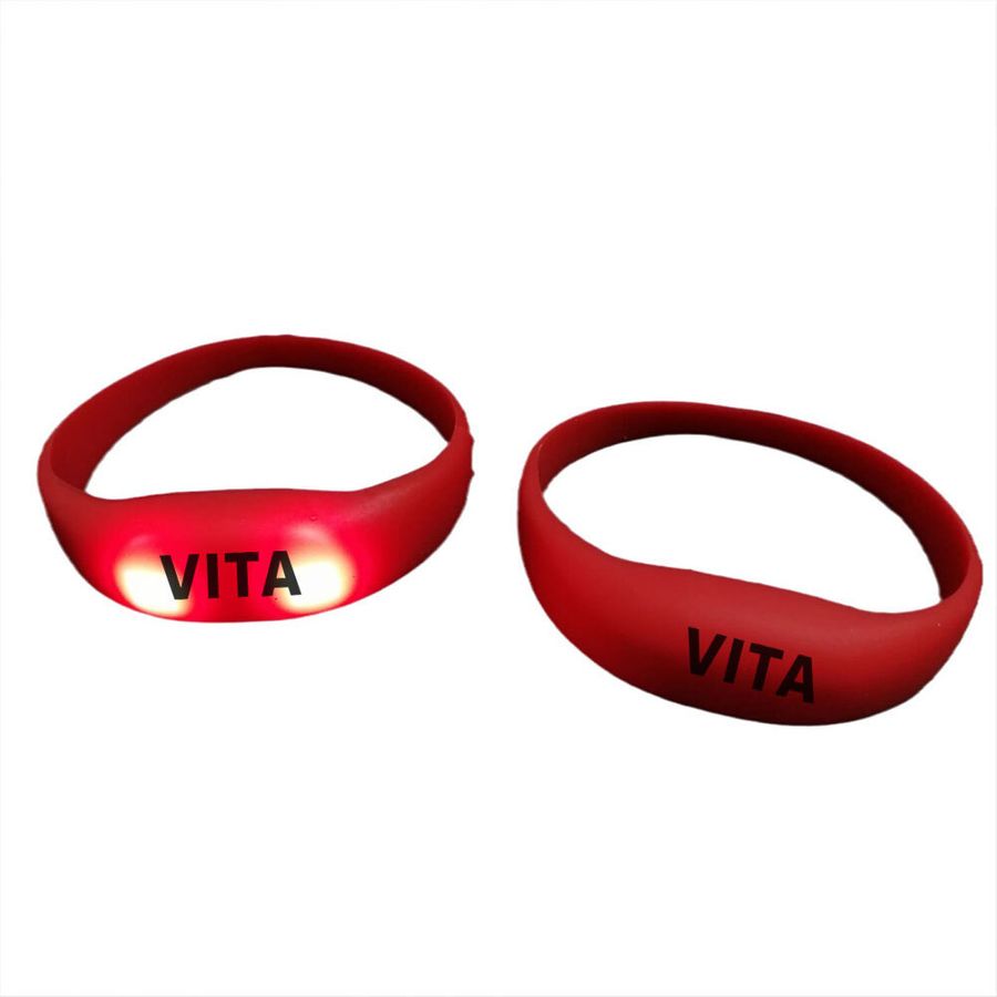 Light Up Silicone Wristbands - Australia Promo Now