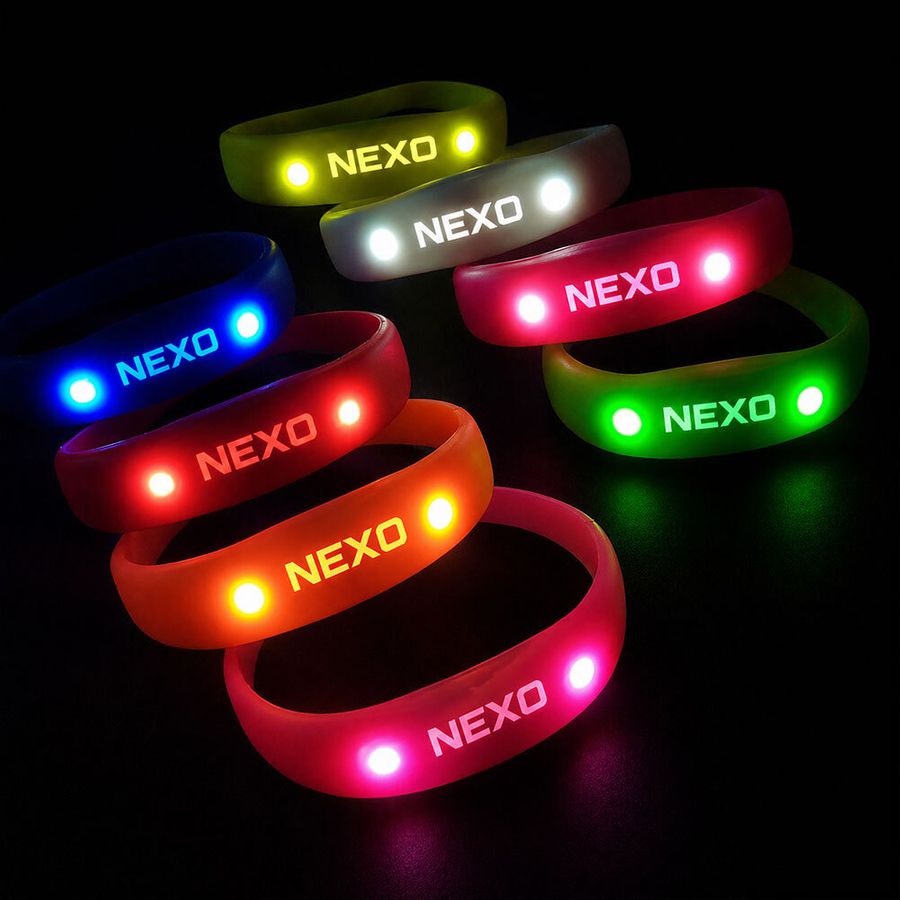 Light Up Silicone Wristbands - Australia Promo Now