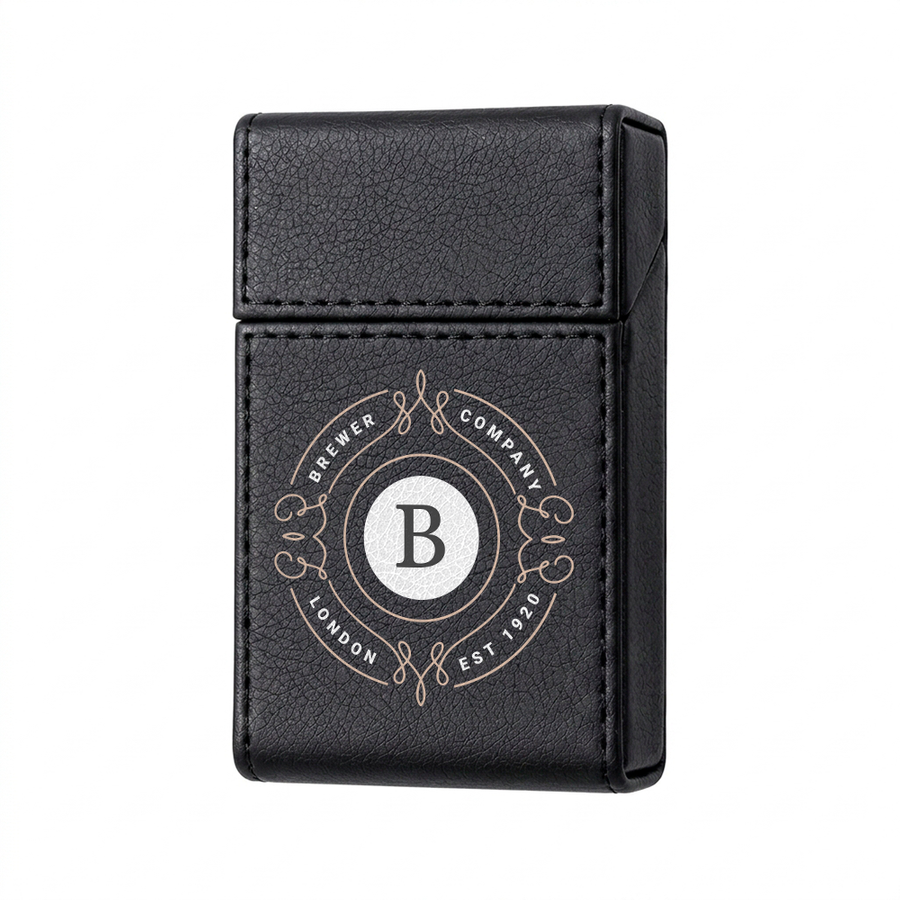 Flip Top PU Leather Full Bag Cigarette Cases - Australia Promo Now