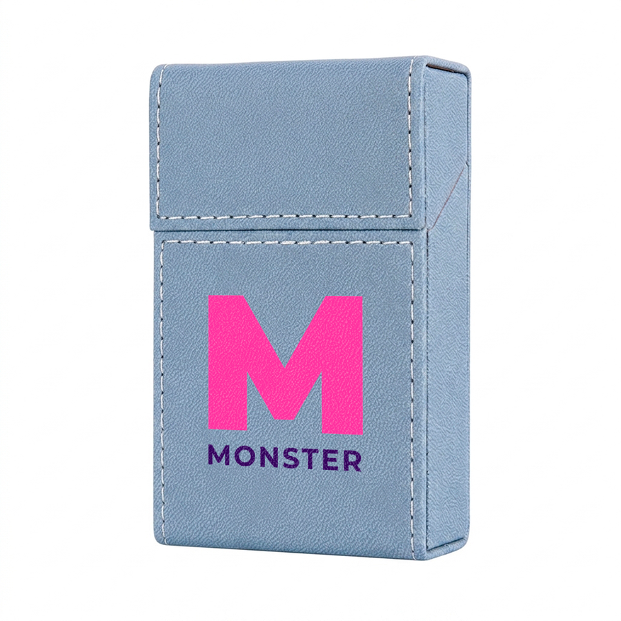Flip Top PU Leather Full Bag Cigarette Cases - Australia Promo Now