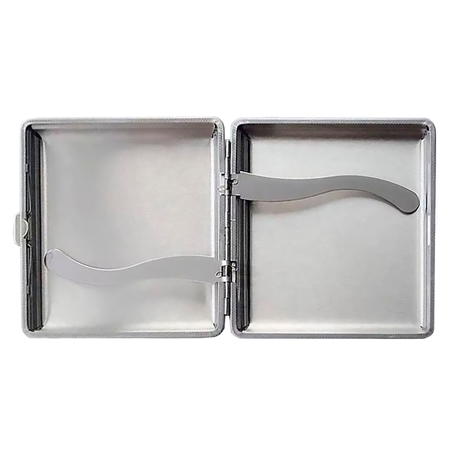 Leather Grain Metal Cigarette Cases - Australia Promo Now