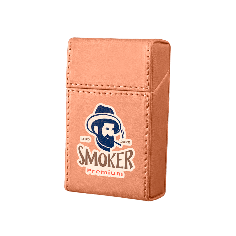Flip Top PU Leather Full Bag Cigarette Cases - Australia Promo Now