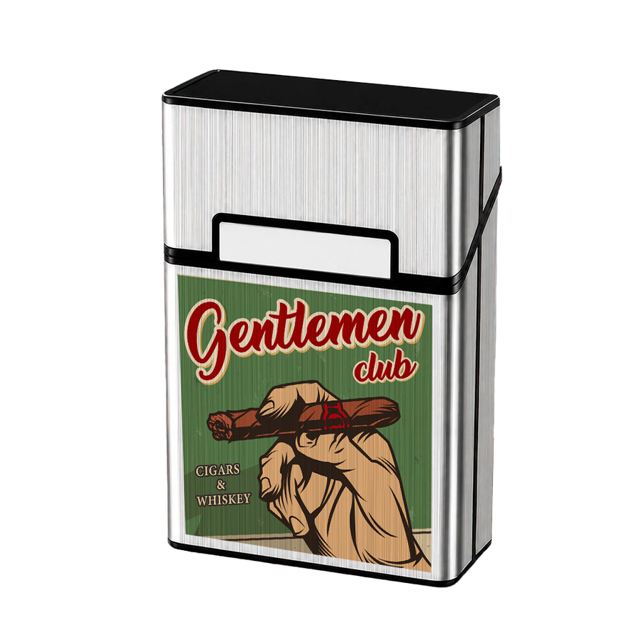 Metal Lid Cigarette Cigarette Cases - Australia Promo Now