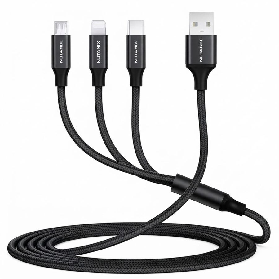 Nylon Braided 3-in-1 Charging Cables - Australia Promo Now