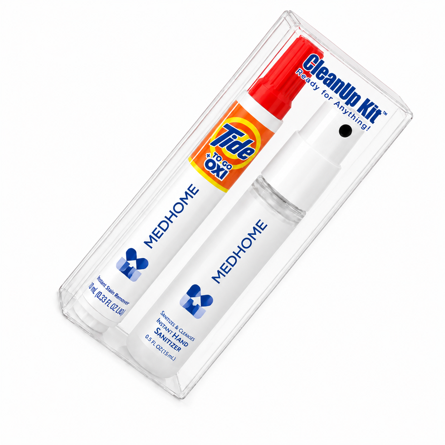CleanUp Kit - Tide® to Go + Oxi and Sani-Pen® Clipless™ Travel Kits - Australia Promo Now