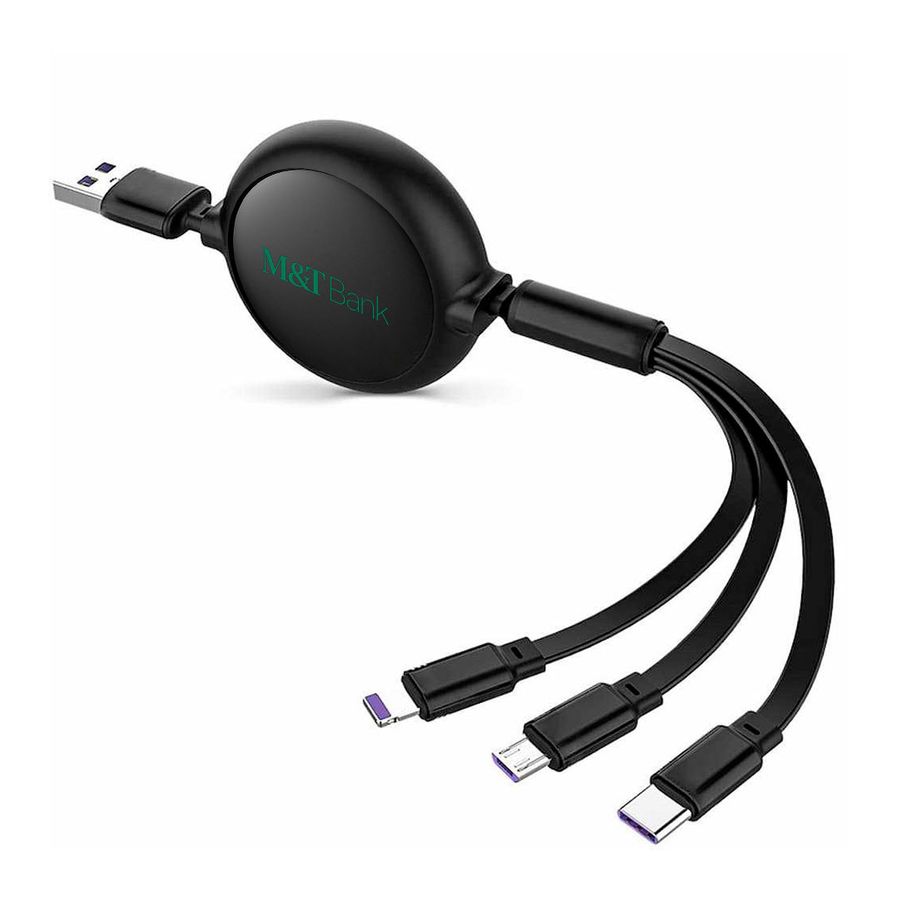 Soft Silicone 3-in-1 Charging Cables - Australia Promo Now