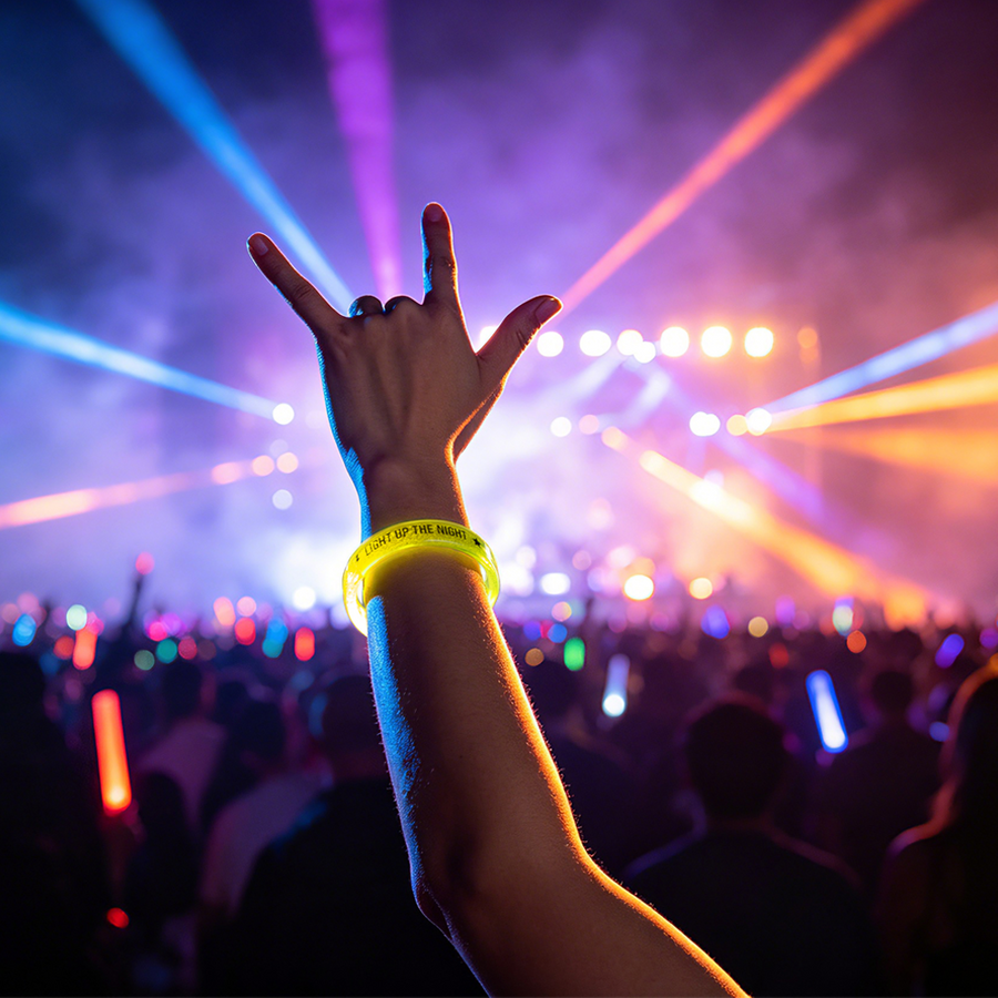Custom Acrylic Glow Bracelets - Australia Promo Now