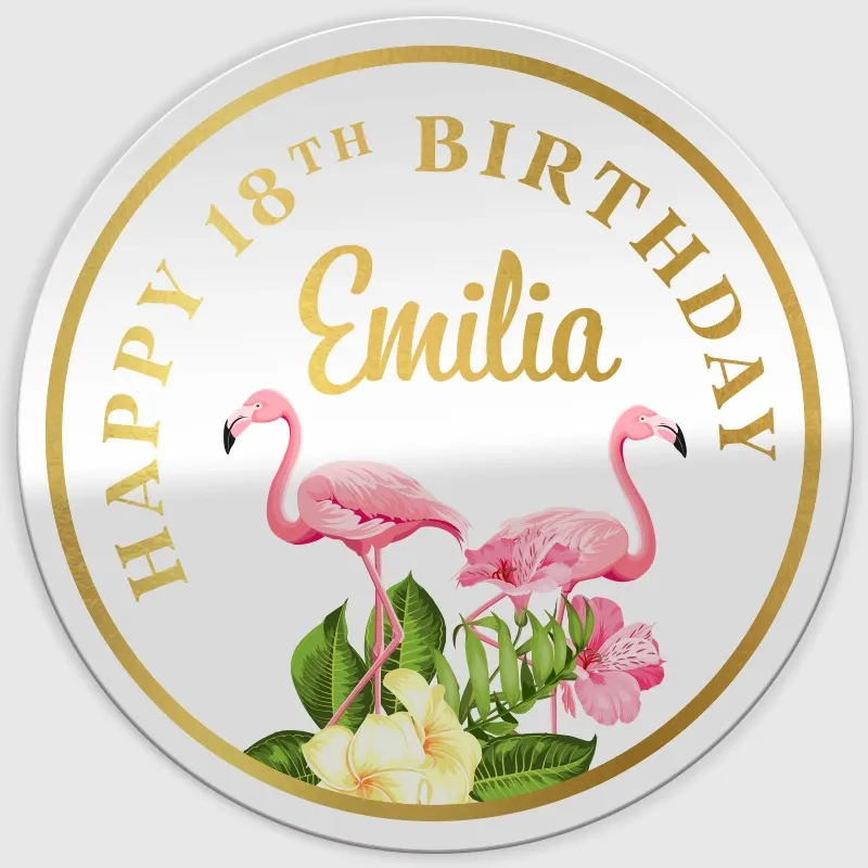 Metallic Sticker+UV Printed - Australia Promo Now